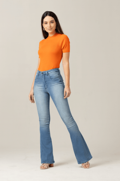 Calça Flare Jeans Clara F2023084