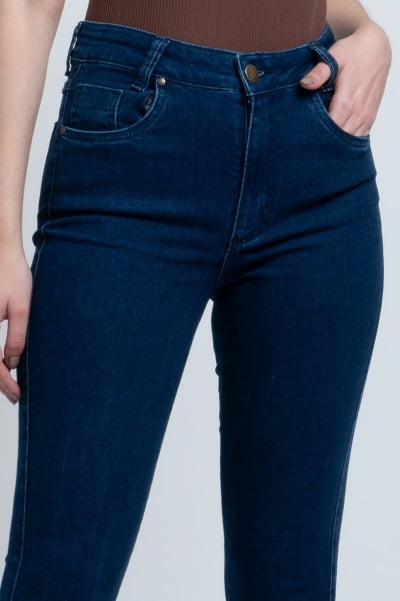 Calça Flare Jeans Escuro F24046