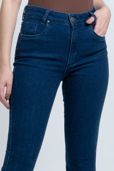 Calça Flare Jeans Escuro F24046