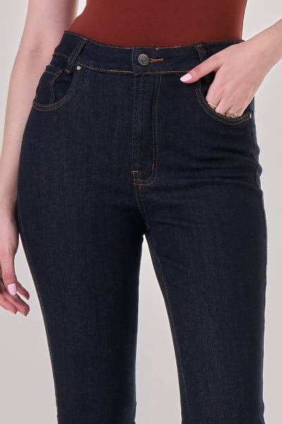 Calça Flare Jeans Escuro F24053