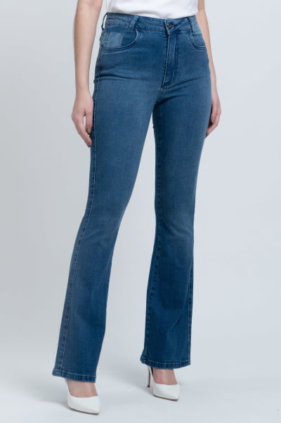 Calça Flare Jeans F24047