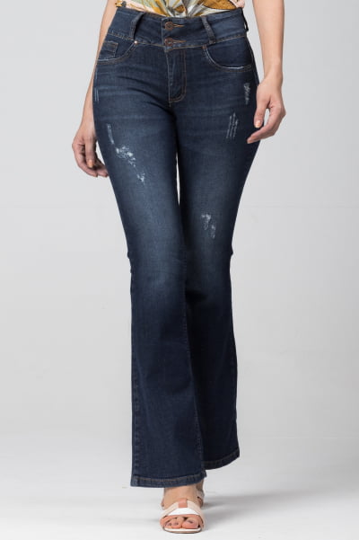 Calça Flare Jeans Levanta Bumbum F2021760