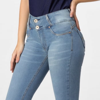 Calça Skinny Jeans Levanta Bumbum 