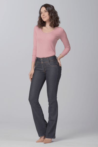 Calça Flare Jeans Levanta Bumbum F2021093