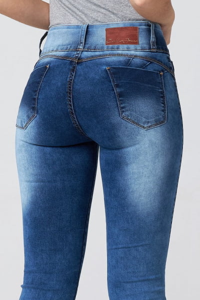 Calça Flare Jeans Levanta Bumbum  F2022167