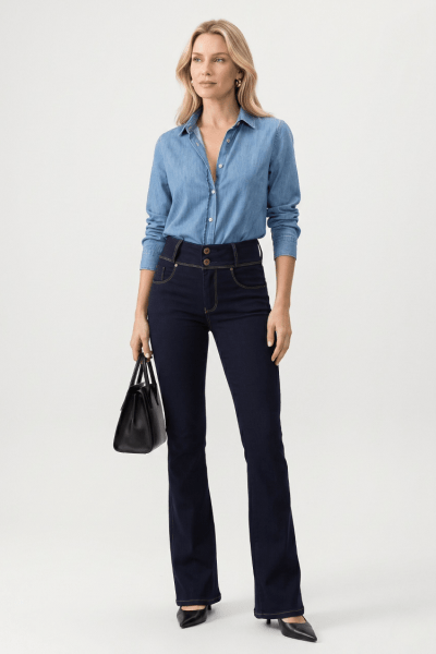 Calça Flare Levanta Bumbum  F2020432