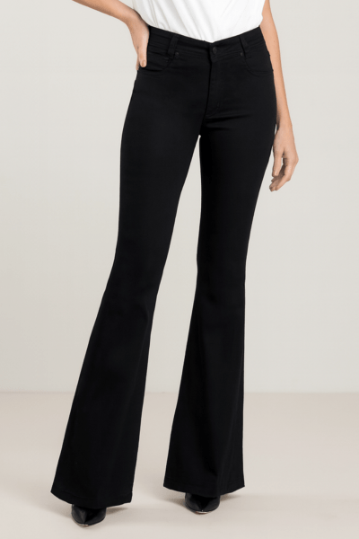Calça Flare Preta F2507-PT