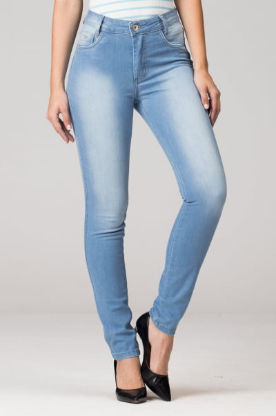 Calça Jeans Cintura Alta F2021015