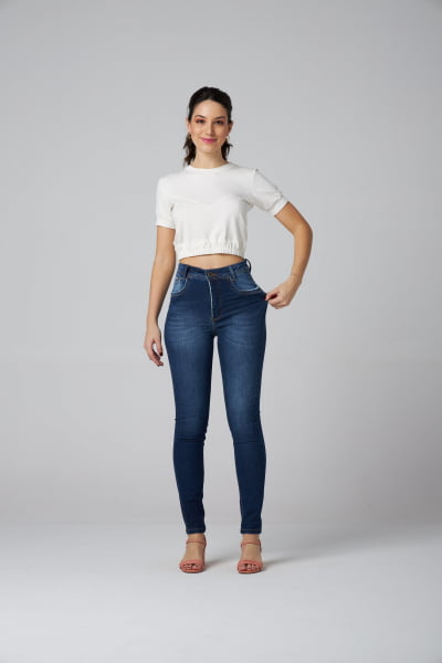 Calça Jeans Skinny Levanta Bumbum F2022081