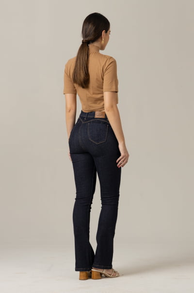 Calça Jeans Feminina Escura F2022131