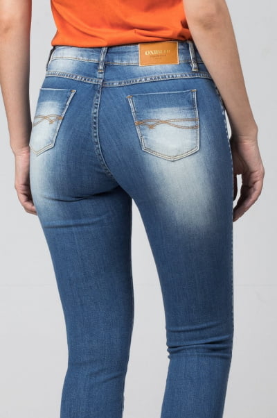 Calça Jeans Feminina Skinny F2021763