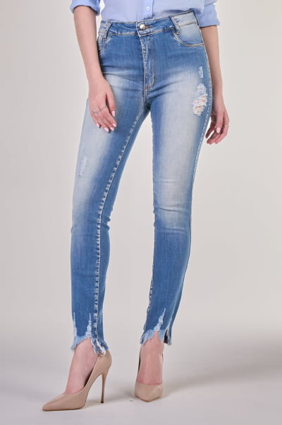 Calça Jeans Feminina Skinny F2021763