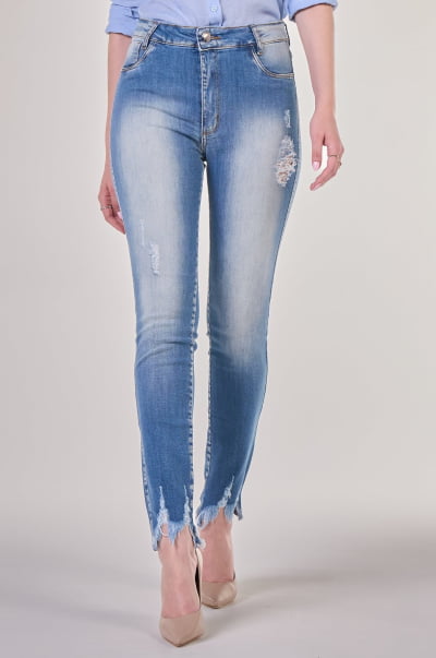 Calça Jeans Feminina Skinny F2021763