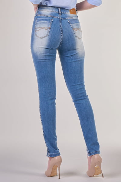 Calça Jeans Feminina Skinny F2021763