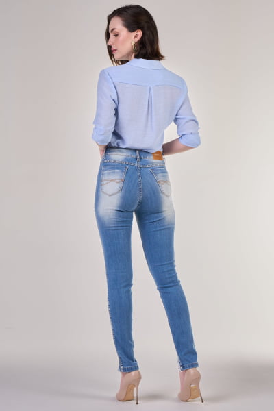 Calça Jeans Feminina Skinny F2021763