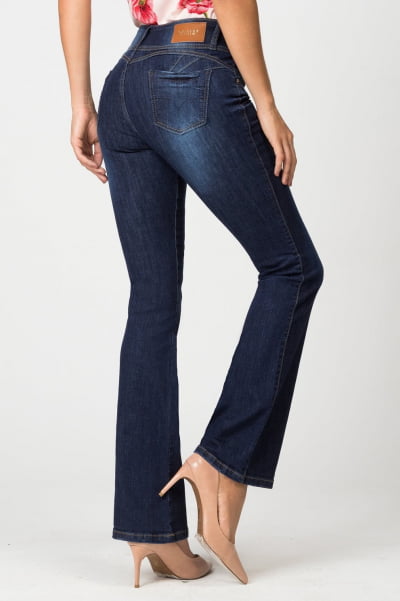 Calça Jeans Flare Feminina Levanta Bumbum F2022072