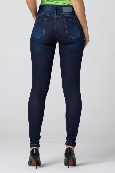 Calça Jeans Feminina Levanta Bumbum Skinny F2022083