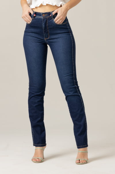 Calça Jeans Feminina Reta F2023090