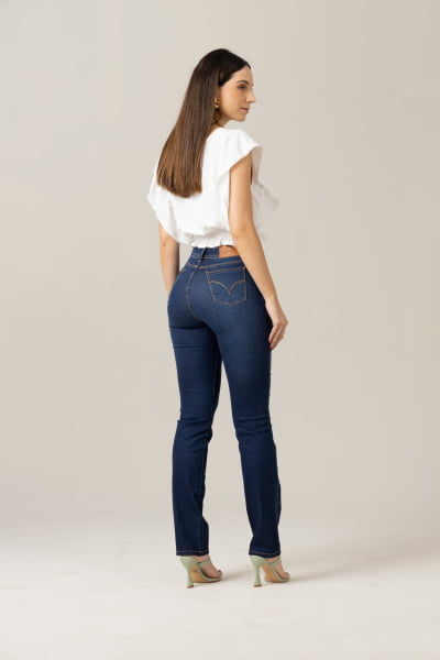 Calça Jeans Feminina Reta F2023090