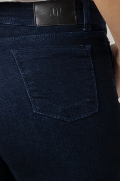 Calça Jeans Feminina Reta Escura F2023106