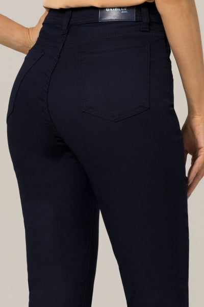 Calça Jeans Feminina Skinny Azul Escuro F2023109