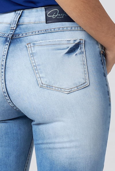 Calça Jeans Feminina Skinny Clara F2819