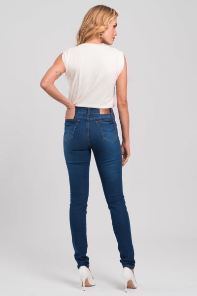 Calça Jeans Feminina Skinny Clara F2943