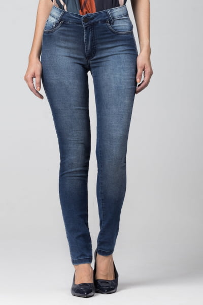 Calça Jeans Feminina Skinny F2021817