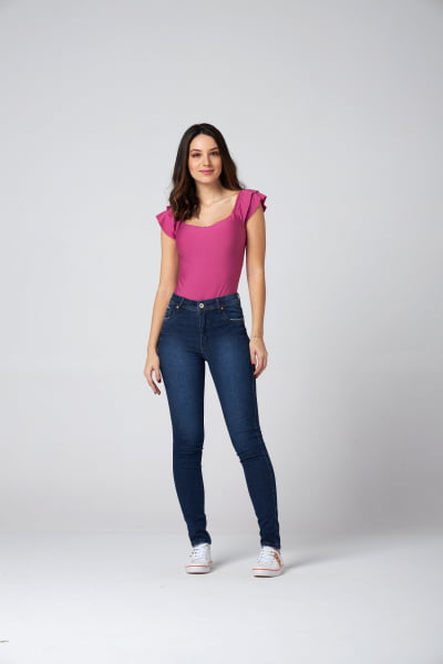 Calça Jeans Feminina Skinny  F2022200