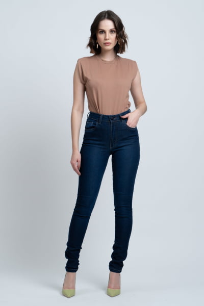 Calça Jeans Feminina Skinny F2923