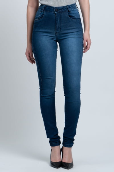 Calça Jeans Feminina Skinny F2940