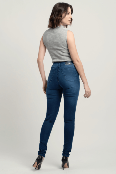 Calça Jeans Feminina Skinny F2940 Calça Jeans Feminina Skinny F2940