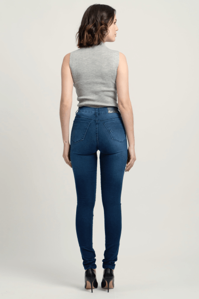 Calça Jeans Feminina Skinny F2940 Calça Jeans Feminina Skinny F2940