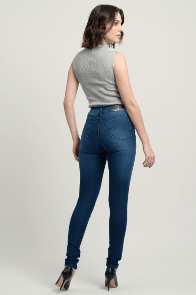Calça Jeans Feminina Skinny F2940 Calça Jeans Feminina Skinny F2940