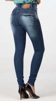 Calça Jeans Feminina Skinny Levanta Bumbum 