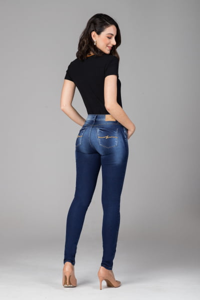 Calça Jeans Feminina Skinny  F2021789