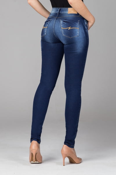 Calça Jeans Feminina Skinny  F2021789