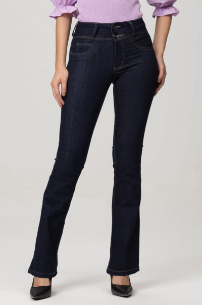 Calça Jeans Flare Escuro F2022051