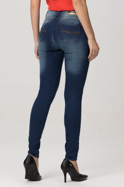 Calça Jeans Levanta Bumbum Skinny 