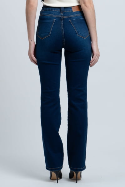 Calça Jeans Reta Feminina F24025