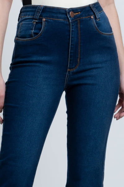 Calça Jeans Reta Feminina F24025