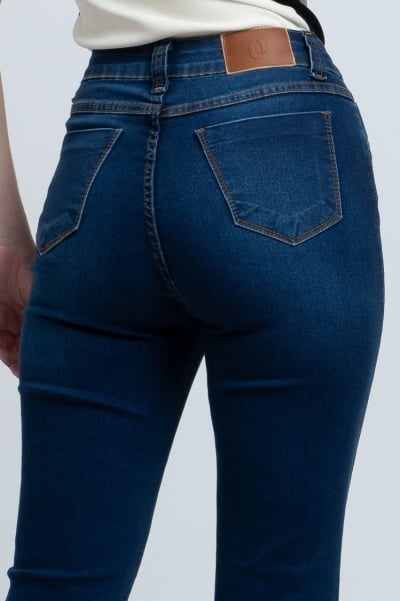 Calça Jeans Reta Feminina F24025