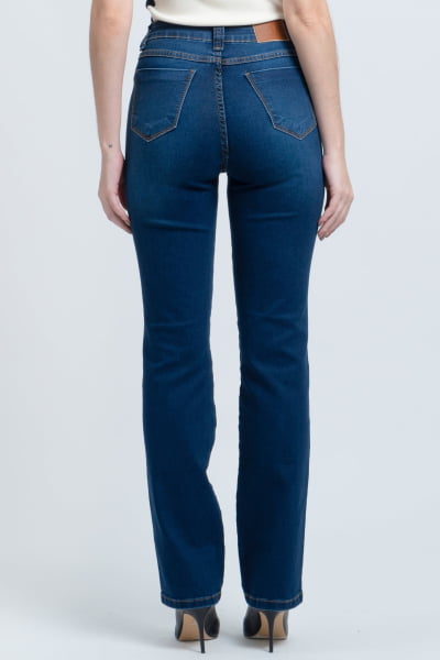 Calça Jeans Reta Feminina F24025