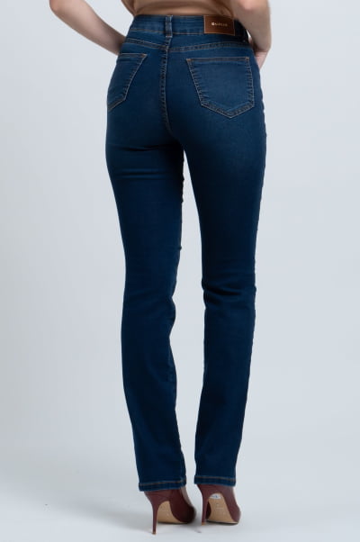 Calça Jeans Reta Feminina F24028