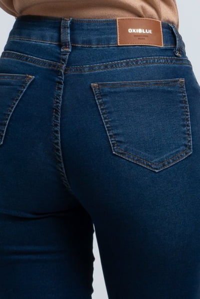 Calça Jeans Reta Feminina F24028