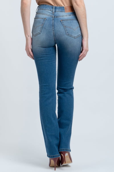 Calça Jeans Reta Feminina F24031