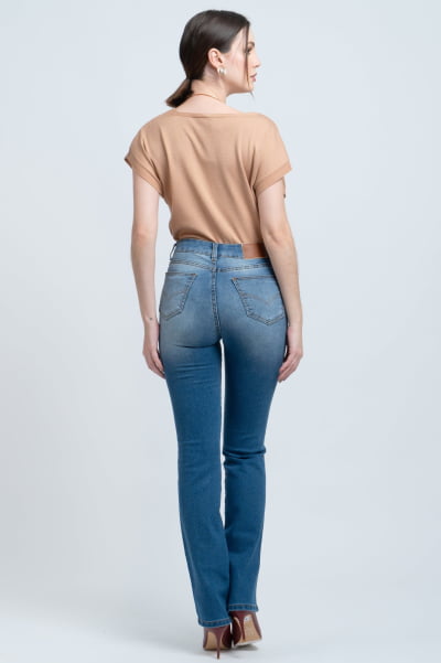 Calça Jeans Reta Feminina F24031