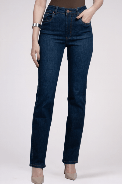 Calça Jeans Reta Feminina F24032