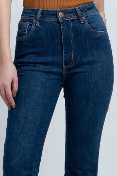 Calça Jeans Reta Feminina F24035