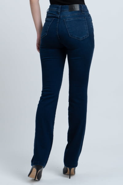 Calça Jeans Reta Feminina F24036